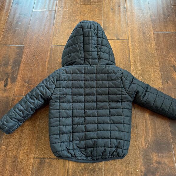Cat and Jack Puffer Jacket Boys Girls  2T Winter Warm Fleece Lined - Picture 6 of 7